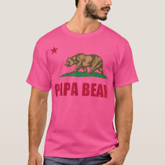 Camiseta República de California Papa Oso Papá Padres Regal