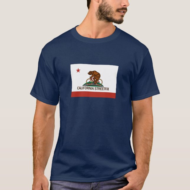 Camiseta República de California StreetFix (Anverso)