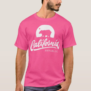 Camiseta República de California - Tee de oso de la Repúbli