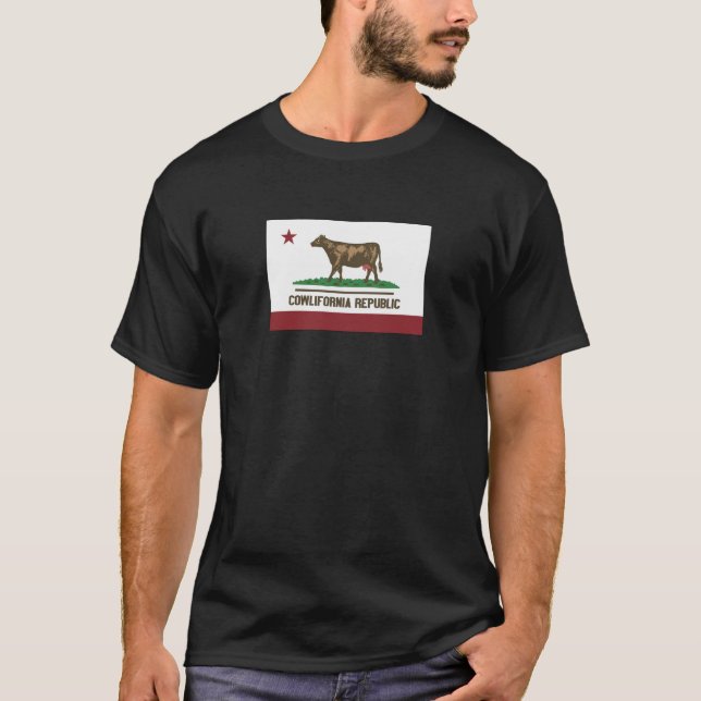 Camiseta República de Cowlifornia (Anverso)