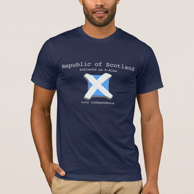 Camiseta República de Escocia (Anverso)