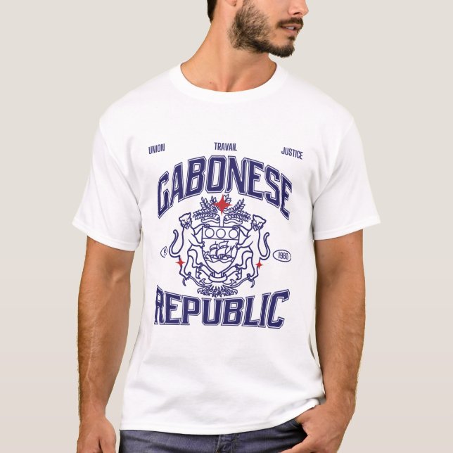 Camiseta República de Gabón (Anverso)
