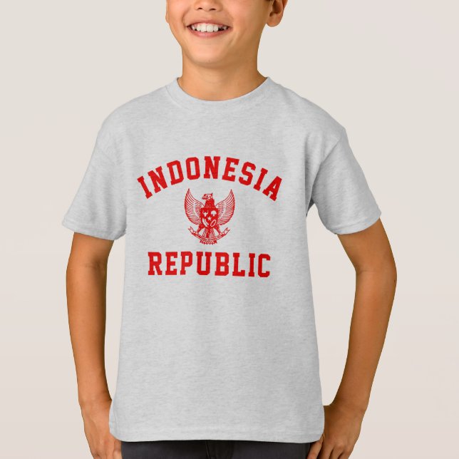 Camiseta República de Indonesia (Anverso)
