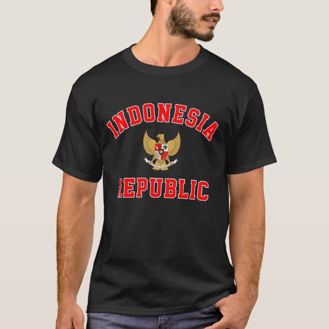 Camiseta República de Indonesia (Anverso)
