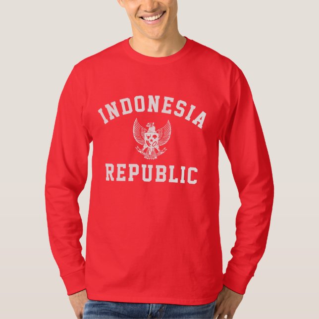Camiseta República de Indonesia (Anverso)