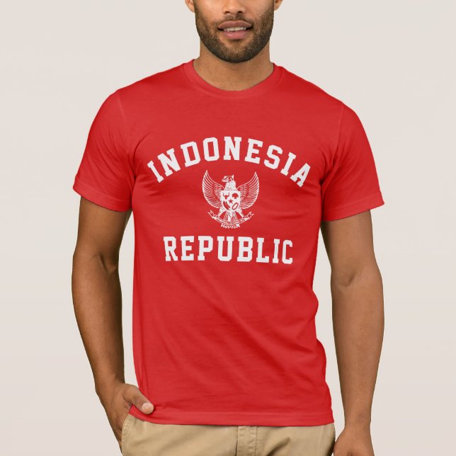 Camiseta República de Indonesia (Anverso)