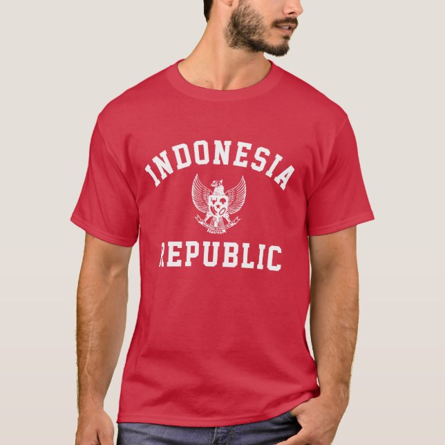 Camiseta República de Indonesia (Anverso)