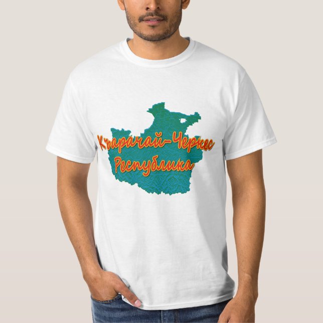 Camiseta República de Karachay-Cherkess (Anverso)