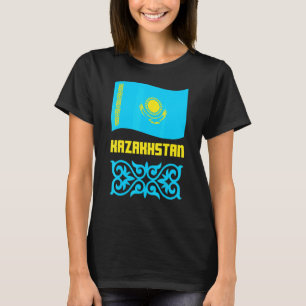 Camiseta República de Kazajistán Bandera kazaja 17