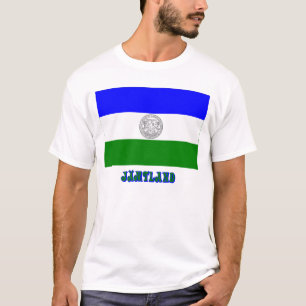 Camiseta República de la bandera de Jämtland con el nombr