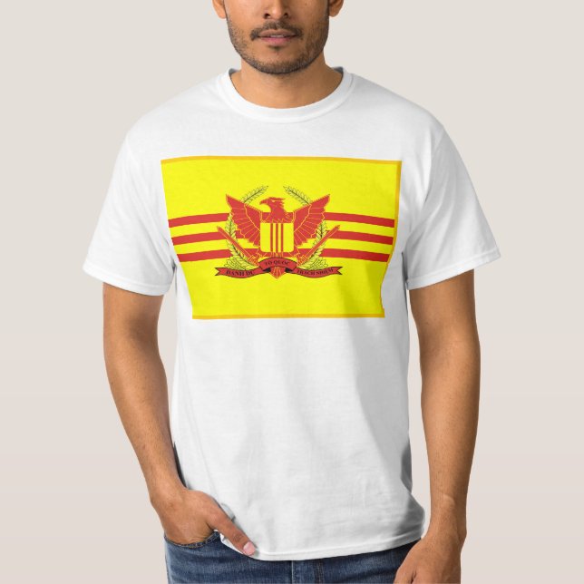 Camiseta República de la bandera de las fuerzas militares (Anverso)