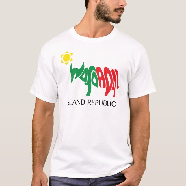 Camiseta República de la isla (Anverso)