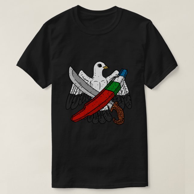 Camiseta República de Maluku del Sur. Independencia de Molu (Diseño del anverso)