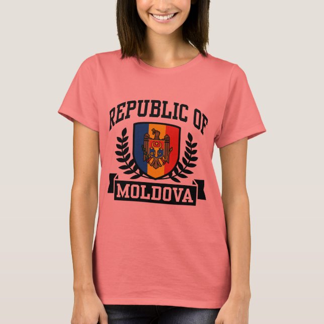 Camiseta República de Moldova (Anverso)