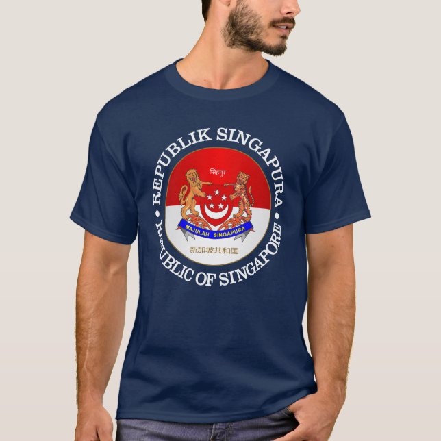 Camiseta República de Singapur (Anverso)
