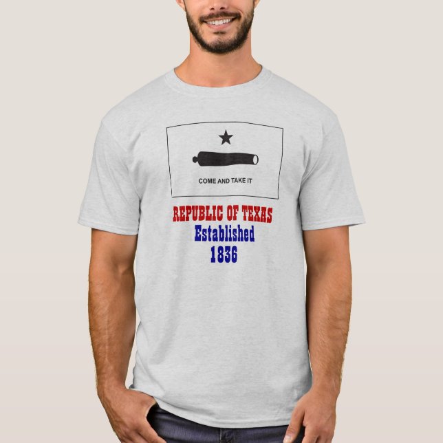 Camiseta REPÚBLICA DE TEXAS T-Shirt (Anverso)
