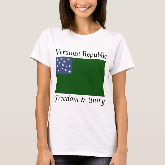 Camiseta República de Vermont (Anverso)