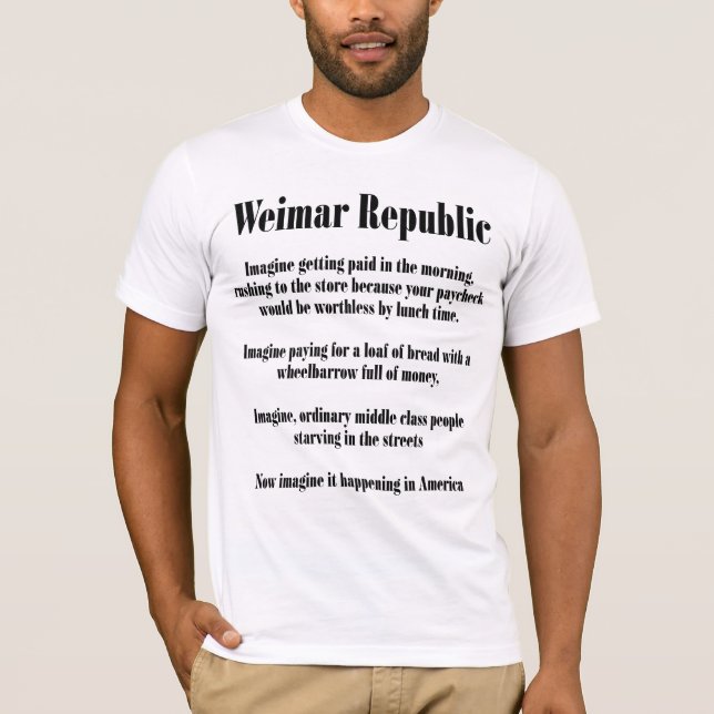 Camiseta República de Weimar (Anverso)