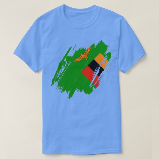 Camiseta República de Zambia (Diseño del anverso)