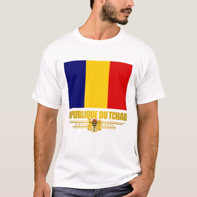 Camiseta República del Chad (Anverso)