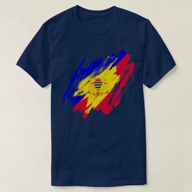 Camiseta República del Chad República del Chad (Diseño del anverso)