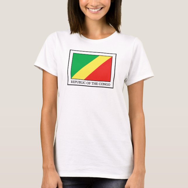 Camiseta República del Congo (Anverso)