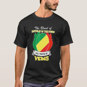 Camiseta República del Congo en mis venas