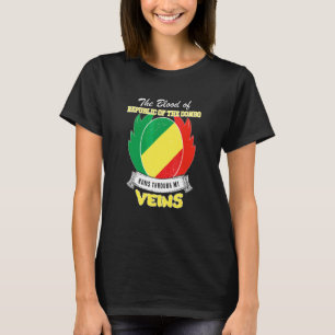 Camiseta República del Congo en mis venas