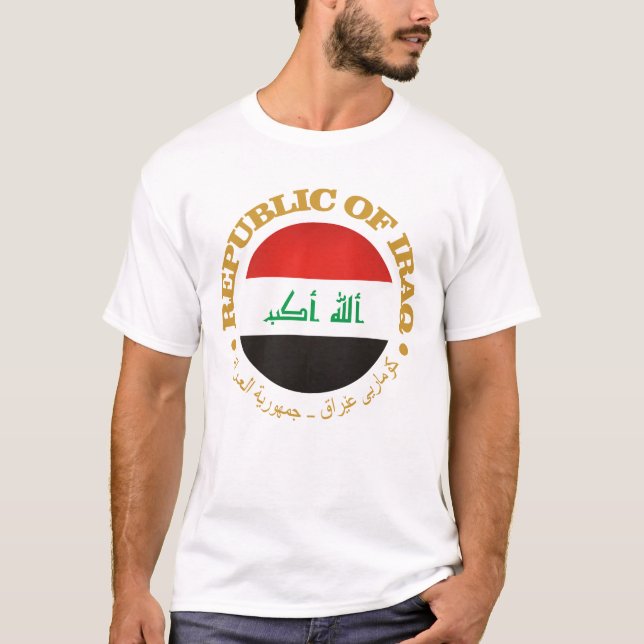 Camiseta República del Iraq (ª) (Anverso)