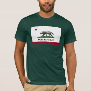 Camiseta República del tejón de miel DGAF California