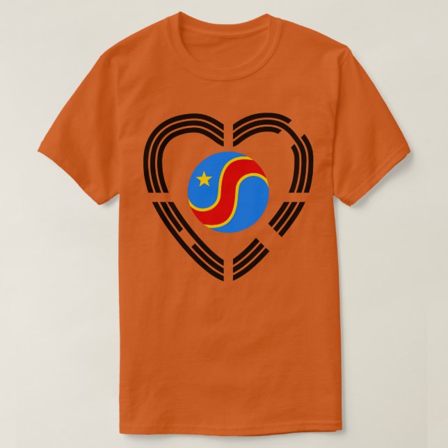 Camiseta República Democrática Congoleña Coreana de Patata  (Diseño del anverso)