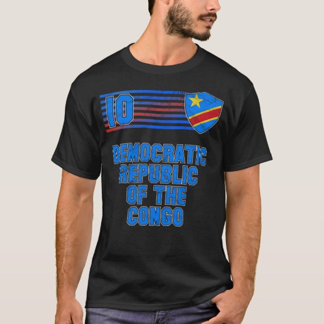 Camiseta República Democrática del Congo (Anverso)