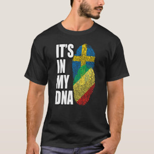 Camiseta República Democrática Del Congo Y Suecia Mezcla De