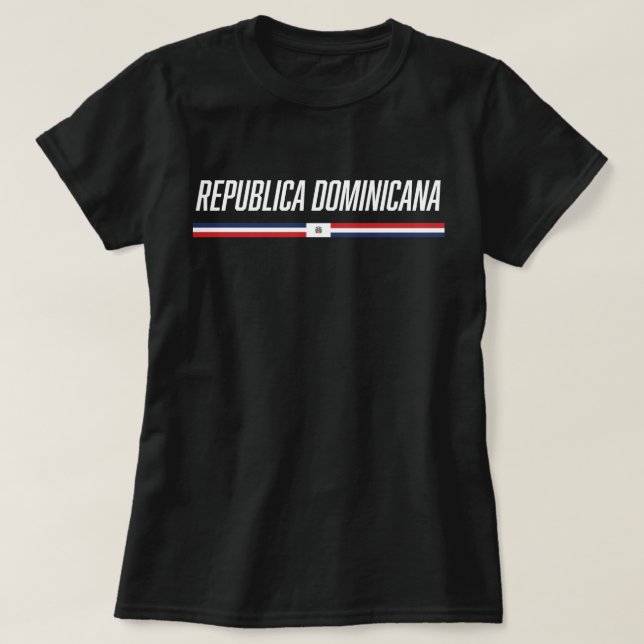 Camiseta República Dominicana (Diseño del anverso)