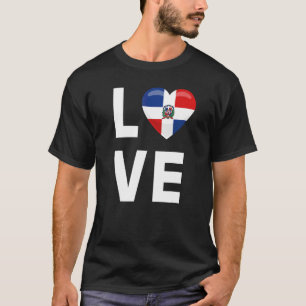 Camiseta República Dominicana Ama La Bandera De República D