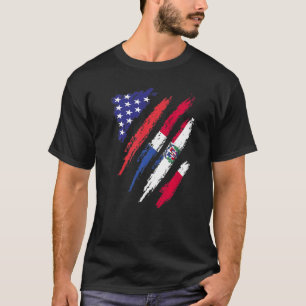 Camiseta República Dominicana Bandera Americana Grosera Est