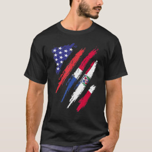 Camiseta República Dominicana Bandera Americana Grosera Est