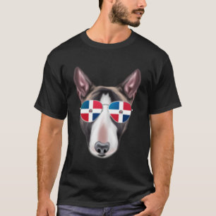 Camiseta República Dominicana Bandera Minoritaria Bull Terr
