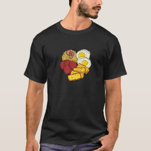Camiseta República Dominicana Comida favorita Mangú Salami 