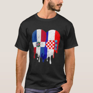 Camiseta República Dominicana Croacia Bandera Patr Ciudadan