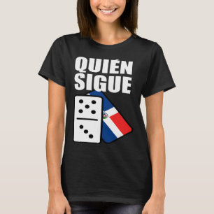 Camiseta República Dominicana dominó a quien sigue