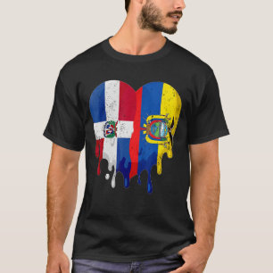 Camiseta República Dominicana Ecuador Bandera Patr Ciudadan