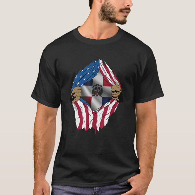 Camiseta República Dominicana EEUU (Anverso)