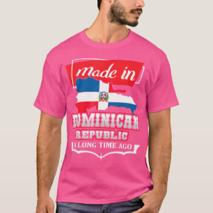 Camiseta República Dominicana hace mucho tiempo - Bandera d