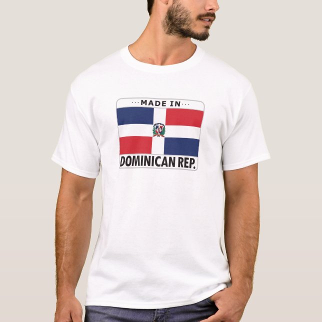 Camiseta República Dominicana hecha adentro (Anverso)