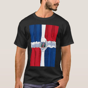 Camiseta República Dominicana Orgullo Nacional Bandera DR E