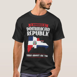 Camiseta República Dominicana piensa en mí como una fiesta