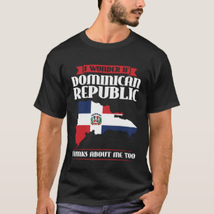 Camiseta República Dominicana piensa en mí como una fiesta