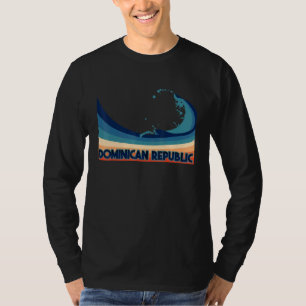 Camiseta República Dominicana Retro Surf Vela y Pesca V