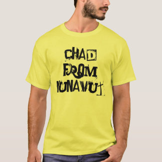 Camiseta República eo Tchad de Nunavut T auténtico